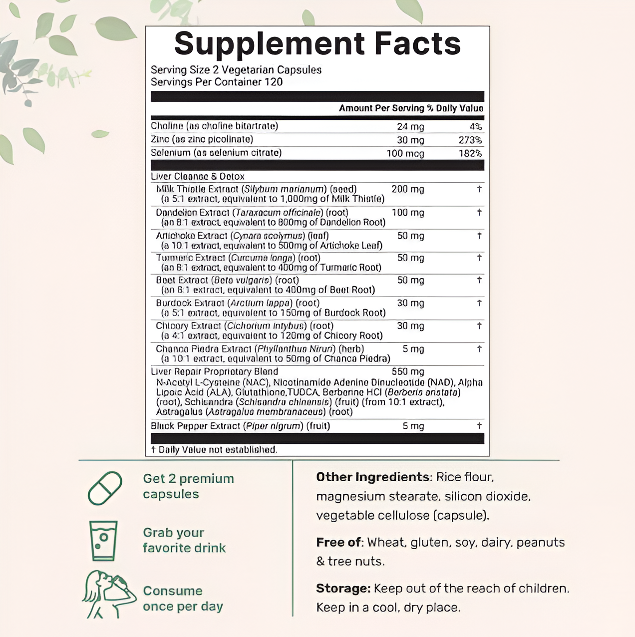 NutraForm™ Liver Detox, 240 Veggie Capsules