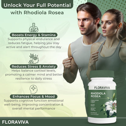 Floreviva® Rhodiola Rosea Capsules