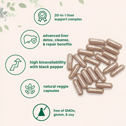NutraForm™ Liver Detox, 240 Veggie Capsules